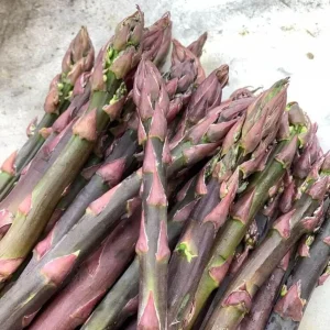 10 Purple Passion Asparagus Crowns - 2 Year Bare Root Live Plants for Garden - Image 1