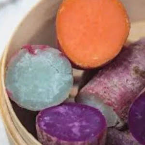 15 Sweet Potato Slips - Red Skin White, Murasaki, Purple Variety Cuttings for Planting - Image 1