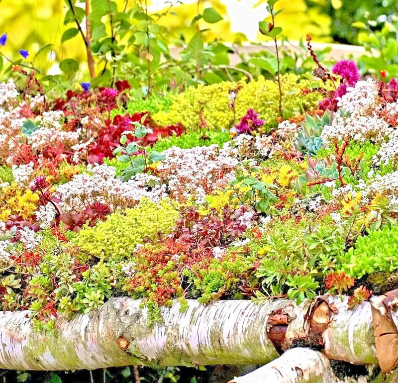 200 Sedum Seeds Spring Mix - Stonecrop Succulent Ground Cover Perennial - Image 1