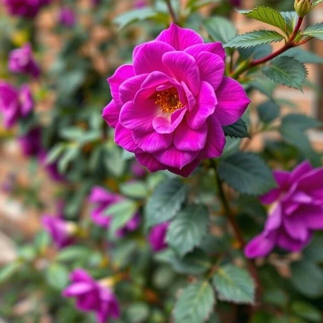 20pcs Purple Climbing Rose Seeds - Heirloom, Non-GMO, Outdoor - Image 3