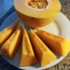 30 Organic Golden Hami Melon Seeds - Rare Fruit Seeds, Annual, Outdoor - Image 1