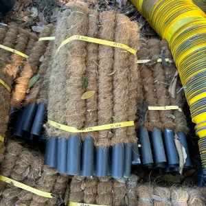 4 Pack Coir Moss Totem Poles – Plant Support for Climbing Vines – Indoor/Outdoor - Image 3