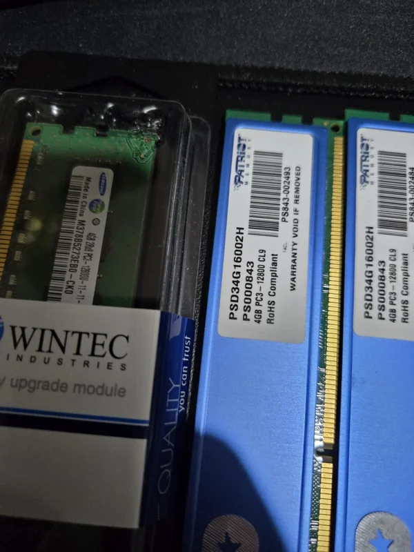 9x 4GB DDR3 PC3-12800U 1600MHz Desktop RAM Memory Modules - Image 4