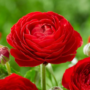 Red Ranunculus Flower Bulbs - 15 Corms for Wedding Bouquets & Gardens
