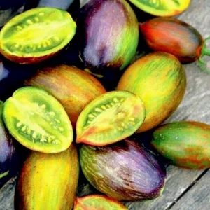 Brad's Atomic Grape Tomato Seeds - 20 Organic Vegetable Seeds for Garden - Image 2