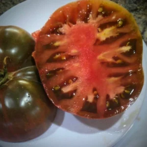 Brandywine Black Tomato Seeds - 25 Organic Heirloom Seeds for Large Tomatoes | Indoor/Outdoor - Image 1