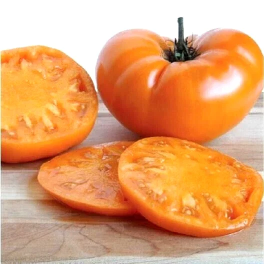 Brandywine Heirloom Tomato Seeds Organic - Black, Red, Orange, Pink - 25 Seeds - Image 2