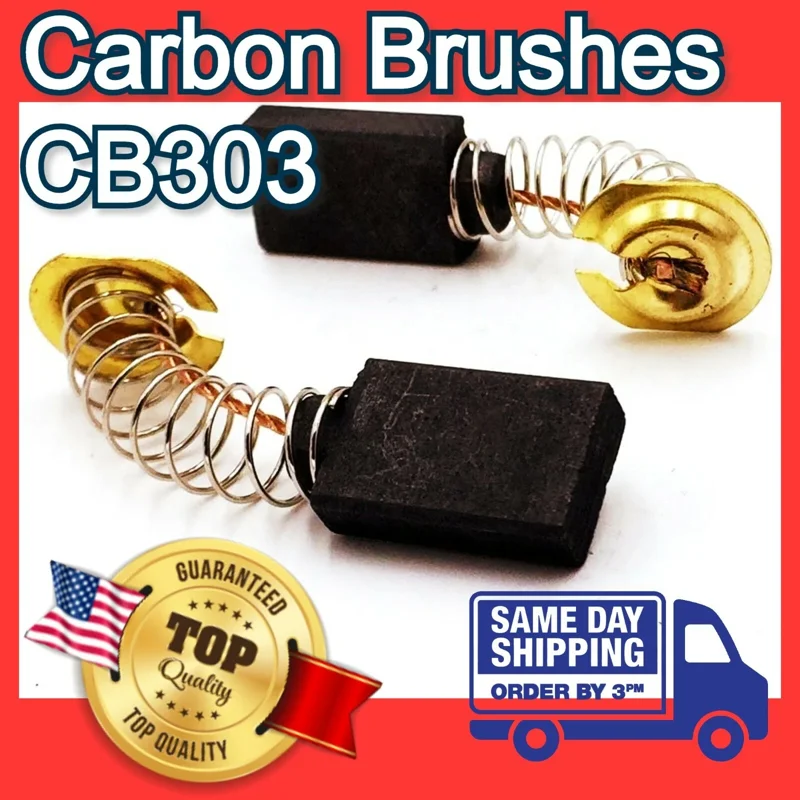 Carbon Brush for Power Tools Model CB303 - Replacement Part - Image 3