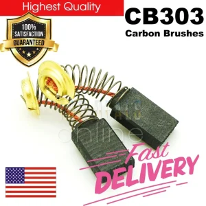 Carbon Brush for Power Tools Model CB303 - Replacement Part - Image 1