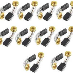 Carbon Brushes for Electric Motors - 1pc, 16x11x5mm Repair Part - Image 1