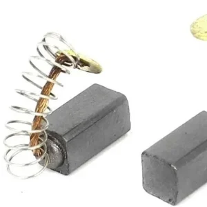 Carbon Motor Brushes 10mm x 5mm x 5mm - Power Tool Replacement Rotor Pair - Image 3