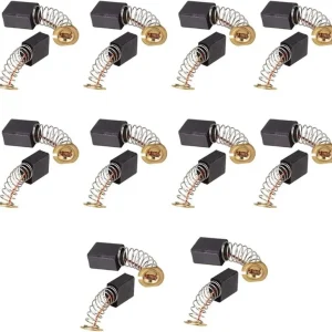 Carbon Motor Brushes for Power Tool - 13mm x 9mm x 6mm Replacement Pair - Image 3