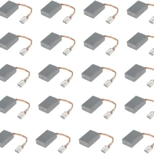 Carbon Motor Brushes for Power Tool - 15mm x 10mm x 5mm Replacement Pair - Image 2