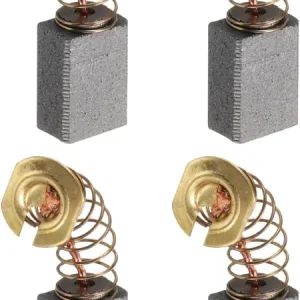 Carbon Motor Grinder Brushes - 12x8x6mm - Model 411# - 1 Pair Replacement Part - Image 2