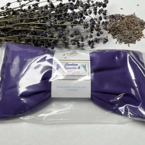 Carolina Lavender Eye Pillow, Aromatherapy Spa/Yoga Eye Mask, Self-care Gift - Image 5