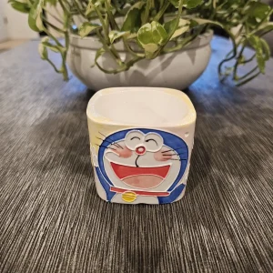 Cartoon Anime Ceramic Succulent Pot - Miniature Planter with Drainage Hole - Random Design 2.75 inch - Image 2