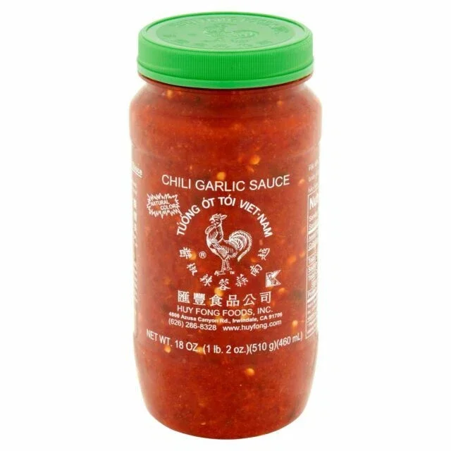 Chili Garlic Sauce - 18 oz Jar - Authentic Vietnamese Flavor, Dye Free, Kosher - Image 1