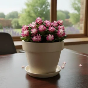 Crassula 'Sunrise' Variegated Succulent Live Plant - Pink & Yellow Trailing Houseplant - Image 3