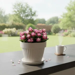 Crassula 'Sunrise' Variegated Succulent Live Plant - Pink & Yellow Trailing Houseplant - Image 5