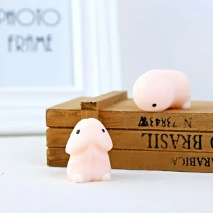 Cute Penis Plush Toy Stuffed Bolster Pillow - Creative Soft Cushion Gift - Image 1