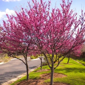 Eastern Redbud Tree – Live Plant – 6-12 inch Tall – Pink Blooms – Outdoor - Image 9