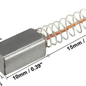 Electric Rotary Tool Carbon Motor Brush 10x5x5mm Replacement Part - Image 2