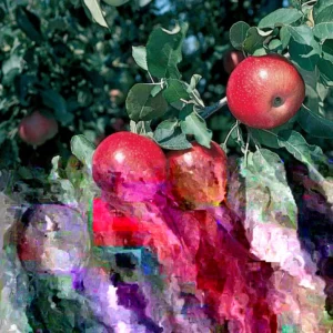 Honeycrisp Apple Tree Live Plant – 3 ft Tall – Outdoor Fruit Tree - Image 1