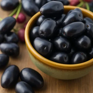 Java Plum Black Jamun Plant – Live Tropical Fruit Tree – Half Gallon Pot - Image 1