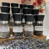Lavender Seasoning Collection - Sea Salt & Peppercorn Blends in Grinders, 2-Pack - Image 1