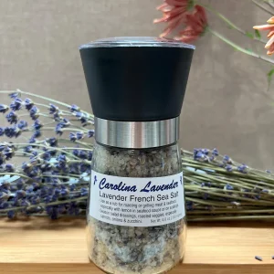 Lavender Seasoning Collection - Sea Salt & Peppercorn Blends in Grinders, 2-Pack - Image 6