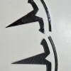 Matte Black Rear Trunk Emblem for Tesla Model S 3 X Y - OEM, Used - Image 1