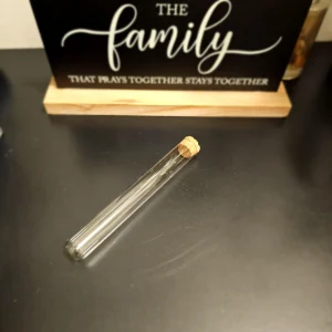 Propagation Station – Hydroponic Gardening Vase – Glass Tube & Wood Stand – Plant Cuttings Decor - Image 6