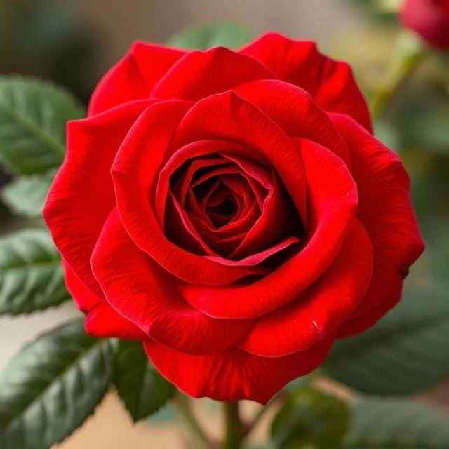 Red Climbing Rose Seeds - 20 Pcs Heirloom Non-GMO for Outdoor Gardens - Image 1