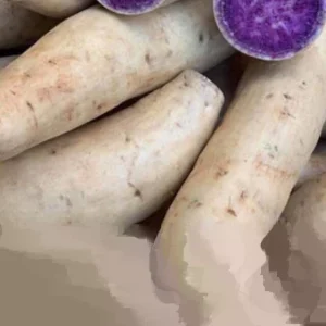 3 Okinawa Purple Sweet Potato Live Plants - Organic Edible Vegetable Slips - Image 4