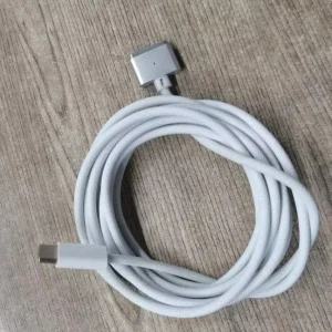 Used Apple MacBook Air M2 MagSafe 3 Charging Cable - Gray, 2m Power Cable - Image 4