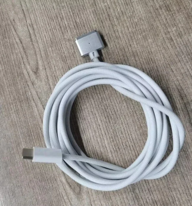 Used Apple MacBook Air M2 MagSafe 3 Charging Cable - Gray, 2m Power Cable - Image 4