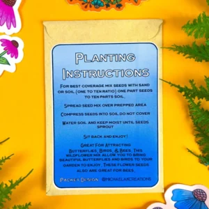 Wildflower Seed Packs - Assorted Flower Seeds for Gardens & Gifts - Image 2