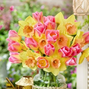 10 Tulip & Daffodil Bulbs Mix - Colorful Spring Flower Bulbs for Outdoor Planting - Image 5