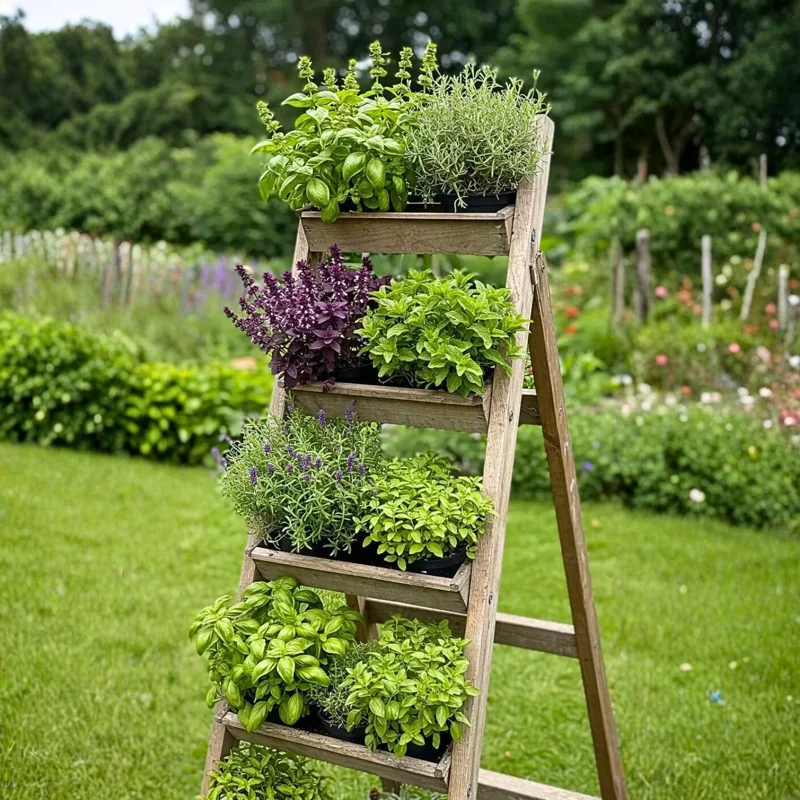 4 Mixed Herb Live Plants Assortment 4-8'' Tall - Lemon Balm, Mint, Rosemary, Edible & Fragrant for Indoor/Outdoor Gardens - Image 3