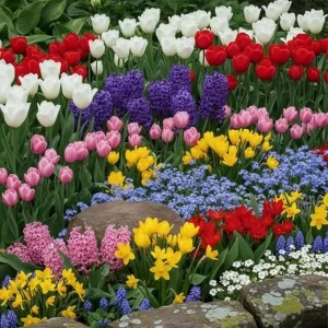 50 Mixed Spring Flower Bulbs for Fall Planting - Cold Hardy, Winter to Early Spring Blooms - Image 5