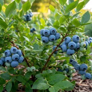 Top Hat Blueberry Live Plant - 4-8 Inch Starter Bush, Hardy Outdoor