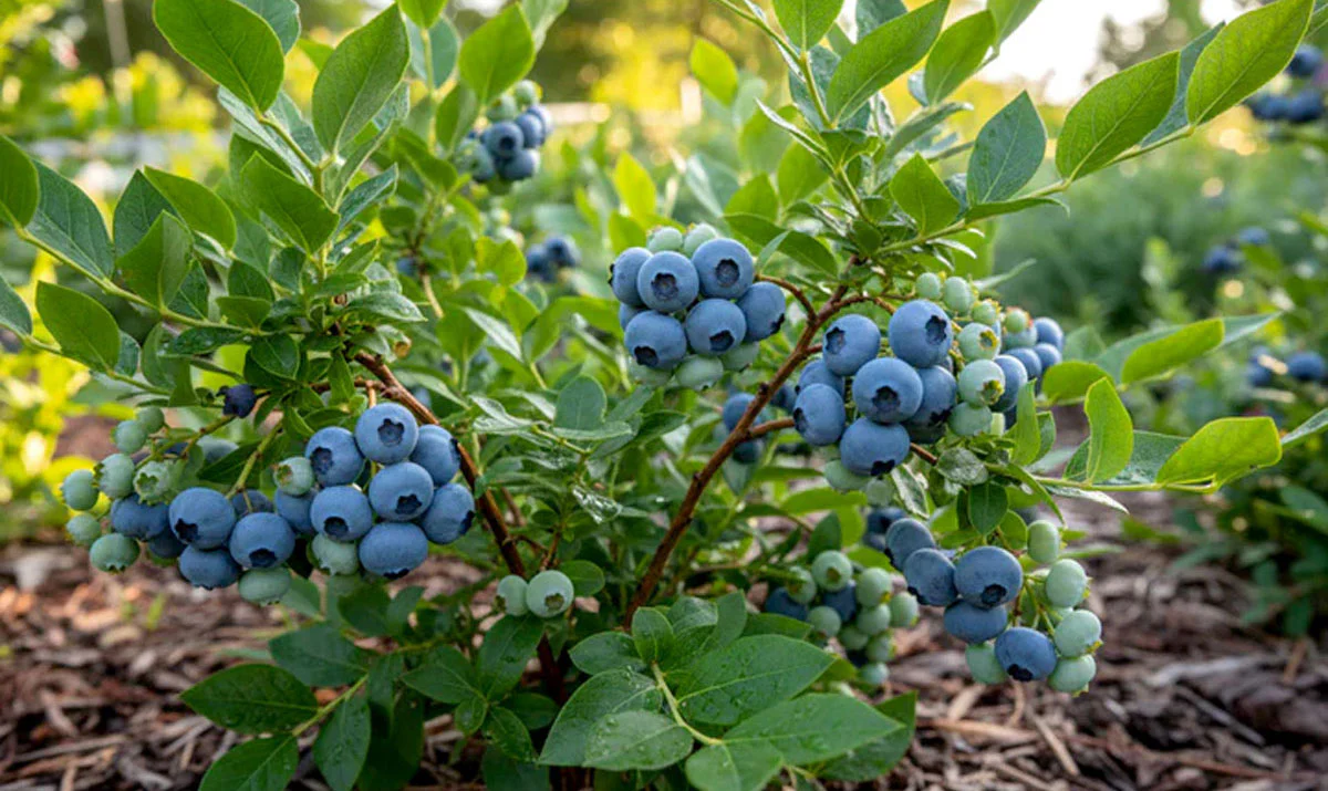 Top Hat Blueberry Live Plant - 4-8 Inch Starter Bush, Hardy Outdoor