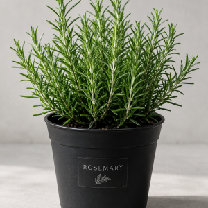 Set of 3 Rosemary Live Starter Plants, 3-6 Inch Tall, Bare Root, Outdoor Herb
