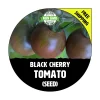 Black Cherry Tomato Seeds - Non-GMO Heirloom - 30+ Seeds for Garden Planting - Image 1
