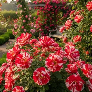 Bright Yellow Climbing Rose Live Plant – Fragrant Bush – Bare Root – 5-7 Inches – Zone 5-9 - Image 7