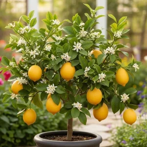 Meyer Lemon Tree Live Plant – 3 Gallon Pot – Already Bearing Fruit – Cold Hardy - Image 4