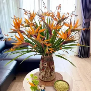 Orange Bird of Paradise Live Plant, Set of 2, 4-6 Inch, Outdoor Tropical - Image 3