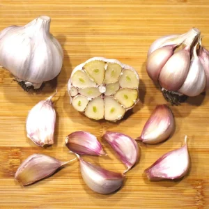 Pink Rose Garlic Bulbs - Non-GMO Hardneck Seed for Fall/Winter Planting - Image 2