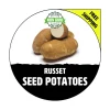RUSSET Seed Potatoes - Spring, CERTIFIED Seed Potato - Non-Gmo Heirloom Plant Tuber Spud - Image 1
