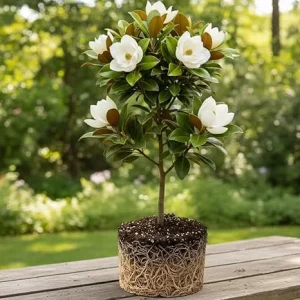 Sweetbay Magnolia Tree Live Plant, 6-9 Inch Tall, Green Magnolia Shrub - Image 5
